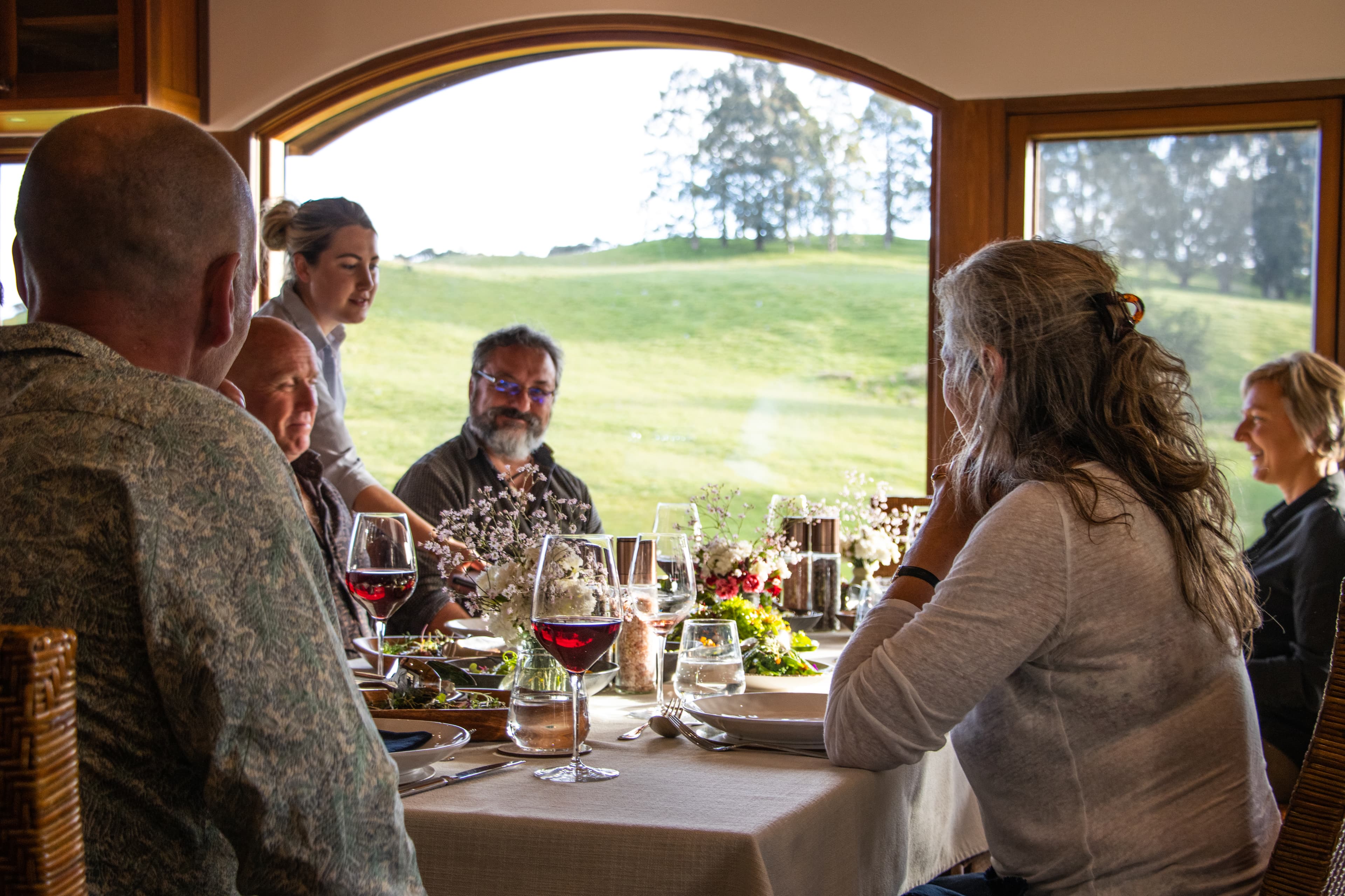 Corporate dining experience